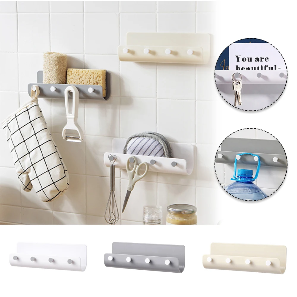 Hoomall 1PC Creative Key Rack Wall Mount Key Holder With 4 Hanging Hooks For Kitchen Office Storage Shelf Hanging Hooks
Hoomall 1PC Creative Key Rack Wall Mount Key Holder With 4 Hanging Hooks For Kitchen Office Storage Shelf Hanging Hooks