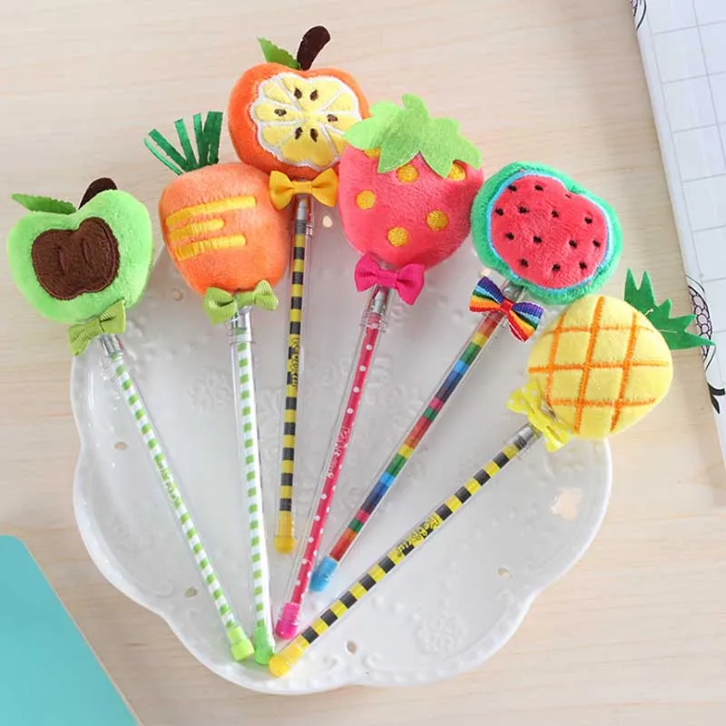 1 Pcs Cute Soft Plush Fresh Fruit Gel Pen Neutral Pens 0.38mm Black Signature Pen Funny Gift Stationery Student
1 Pcs Cute Soft Plush Fresh Fruit Gel Pen Neutral Pens 0.38mm Black Signature Pen Funny Gift Stationery Student