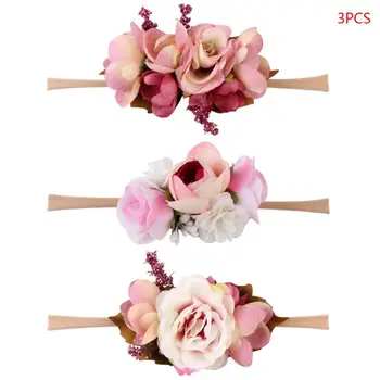 3 Pcs/set Baby Headdress Photography Headband Children Girls Wreath Garland Seaside Holiday Simulation Flower Hair Band
3 Pcs/set Baby Headdress Photography Headband Children Girls Wreath Garland Seaside Holiday Simulation Flower Hair Band