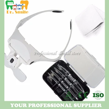 Mask type Dental LED Magnifier Intraoral dental Loupe instruments lighting Magnifier headlamp with 5 magnifications
Mask type Dental LED Magnifier Intraoral dental Loupe instruments lighting Magnifier headlamp with 5 magnifications