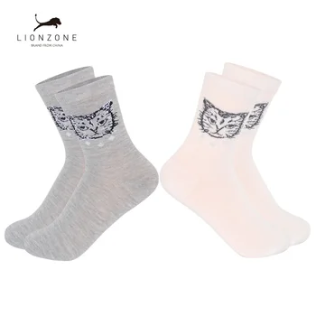 Chinese embroidery Women socks With Cat Pattern Business Antibacterial Breathable Daily Bamboo Girls Socks 2 Pairs/Lot
Chinese embroidery Women socks With Cat Pattern Business Antibacterial Breathable Daily Bamboo Girls Socks 2 Pairs/Lot