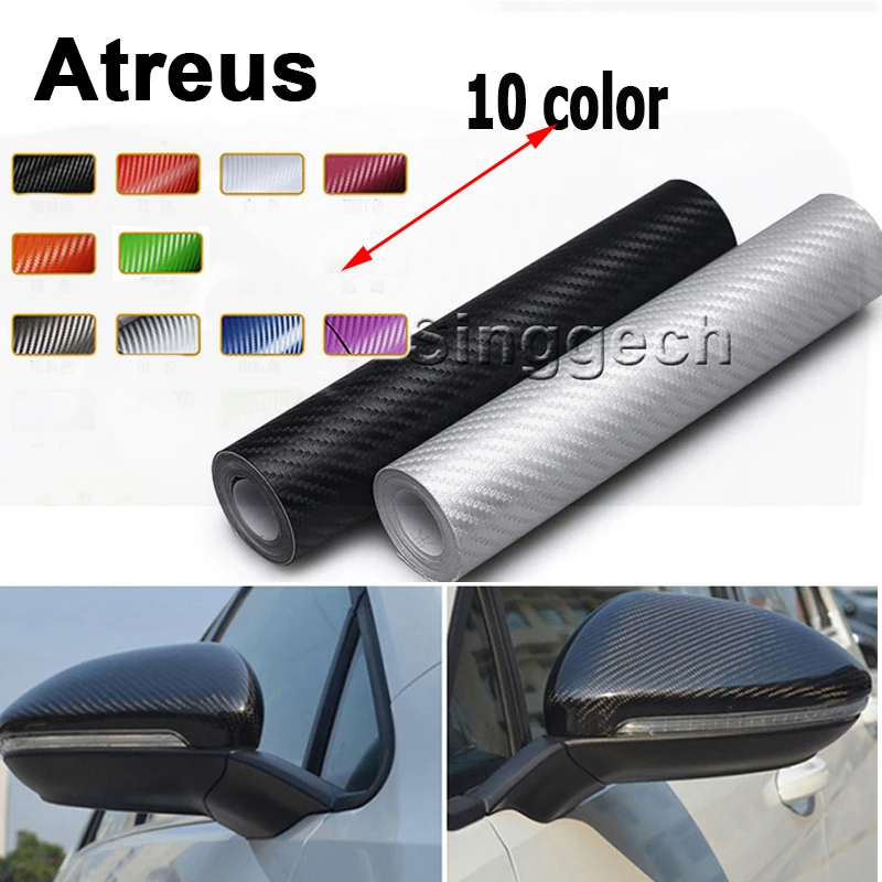 Atreus 10 color 30*127cm Car-styling Carbon Fiber Stickers For Mitsubishi ASX Suzuki Subaru Acura Jeep Renegade Fiat 500 Hyundai
Atreus 10 color 30*127cm Car-styling Carbon Fiber Stickers For Mitsubishi ASX Suzuki Subaru Acura Jeep Renegade Fiat 500 Hyundai