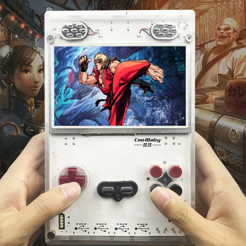 DHL DIY 5.0 Inch HD IPS Screen Handheld Game Player with Raspberry Compute Module 3 Lite Game console Built-in Over 15000 Games
DHL DIY 5.0 Inch HD IPS Screen Handheld Game Player with Raspberry Compute Module 3 Lite Game console Built-in Over 15000 Games