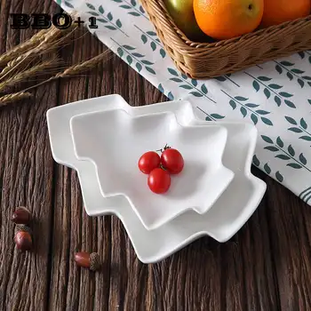 1pcs Christmas Tree Ceramic Plate Porcelain Dinner sets Bone China Dinnerware sets Restaurant Dish Japanese Fruit Serving Tray
1pcs Christmas Tree Ceramic Plate Porcelain Dinner sets Bone China Dinnerware sets Restaurant Dish Japanese Fruit Serving Tray