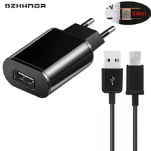 8mm ארוך במיוחד ראש מיקרו USB מחבר USB 1 m כבל מטען עבור Huawei P חכם Mate 8 7 HOMTOM HT20 פרו ZOJI Z6 מס 1 M2 X1 X2(China)