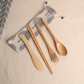 Travel Tableware Spoon Fork Knife Chopsticks Set Manual Wooden Cutlery Pouch Travel Cutlery 40pcs(10 sets) Free Shipping
Travel Tableware Spoon Fork Knife Chopsticks Set Manual Wooden Cutlery Pouch Travel Cutlery 40pcs(10 sets) Free Shipping