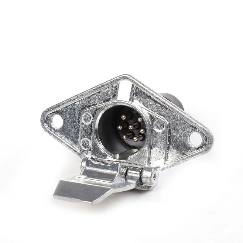 Car Trailer Accessories- 12V 7Pin Towbar Towing Electrical Connector Australia 7 Pin Round Metal Trailer Sockets
Car Trailer Accessories- 12V 7Pin Towbar Towing Electrical Connector Australia 7 Pin Round Metal Trailer Sockets