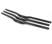 1pair Carbon Fibre swallow shaped Handlebar 600mm-740mm Lightweight Durable Cycling Bicycle Handle MTB Road