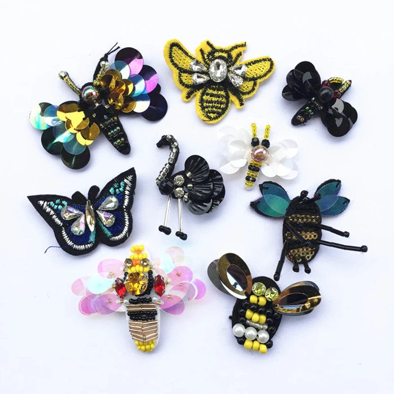 Beaded Sequins Flower Patches For Clothing Shoes Bags hat Motif Applique Handmade Patches Sew On DIY Garment Sewing Accessories
Beaded Sequins Flower Patches For Clothing Shoes Bags hat Motif Applique Handmade Patches Sew On DIY Garment Sewing Accessories
