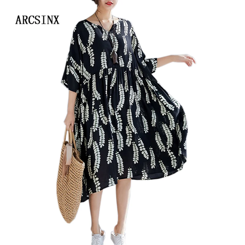 ARCSINX Large Size Dress Women 10XL 8XL 7XL 6XL 5XL 4XL Black Boho Dress Women Polyester Korean Sundress Female Summer
ARCSINX Large Size Dress Women 10XL 8XL 7XL 6XL 5XL 4XL Black Boho Dress Women Polyester Korean Sundress Female Summer