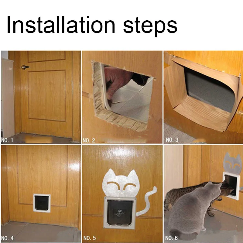 Newly Cat Door Lockable Kitten Flap Tunnel With 4 Way Lock Wall Entry Pet Doors for Cats VA88
Newly Cat Door Lockable Kitten Flap Tunnel With 4 Way Lock Wall Entry Pet Doors for Cats VA88