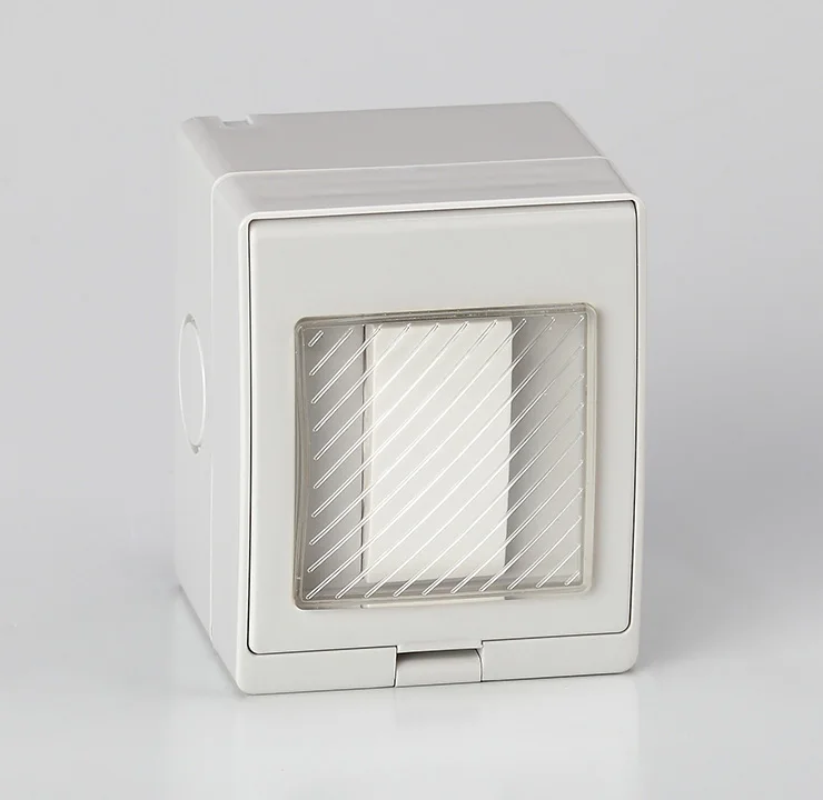 CE Certification Waterproof Dust-proof Outdoor External Wall Switch 1 Gang Push Button Light Switch and A Doorbell
CE Certification Waterproof Dust-proof Outdoor External Wall Switch 1 Gang Push Button Light Switch and A Doorbell