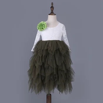 Kid Dresses for Weddings 2017 Summer New Lace Long Sleeve Children's Dress Girl Dresses Formal Flower Princess Dress Long Style
Kid Dresses for Weddings 2017 Summer New Lace Long Sleeve Children's Dress Girl Dresses Formal Flower Princess Dress Long Style