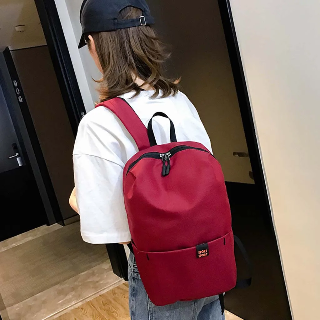 Backpack Sports Backpack Candy Color Student Backpack Large Capacity Backpack Multi-Function Bag Laptop Backpack Mochila Mujer
Backpack Sports Backpack Candy Color Student Backpack Large Capacity Backpack Multi-Function Bag Laptop Backpack Mochila Mujer