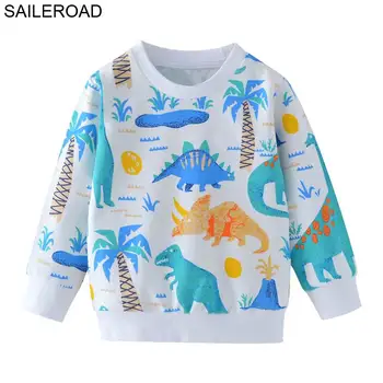 SAILEROAD 2-7Years Dinosaur Pattern Boys Sweatshirts Cotton Children O Neck Hoodies Clothes Spring for Kids Long Sleeve T Shirts
SAILEROAD 2-7Years Dinosaur Pattern Boys Sweatshirts Cotton Children O Neck Hoodies Clothes Spring for Kids Long Sleeve T Shirts