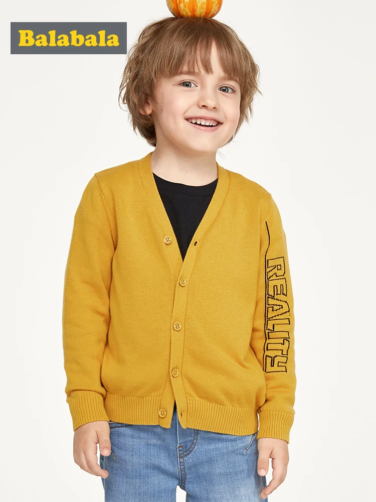 Balabala Children clothing sweater boys 2019 new autumn cotton baby sweater wild small cardigan
Balabala Children clothing sweater boys 2019 new autumn cotton baby sweater wild small cardigan