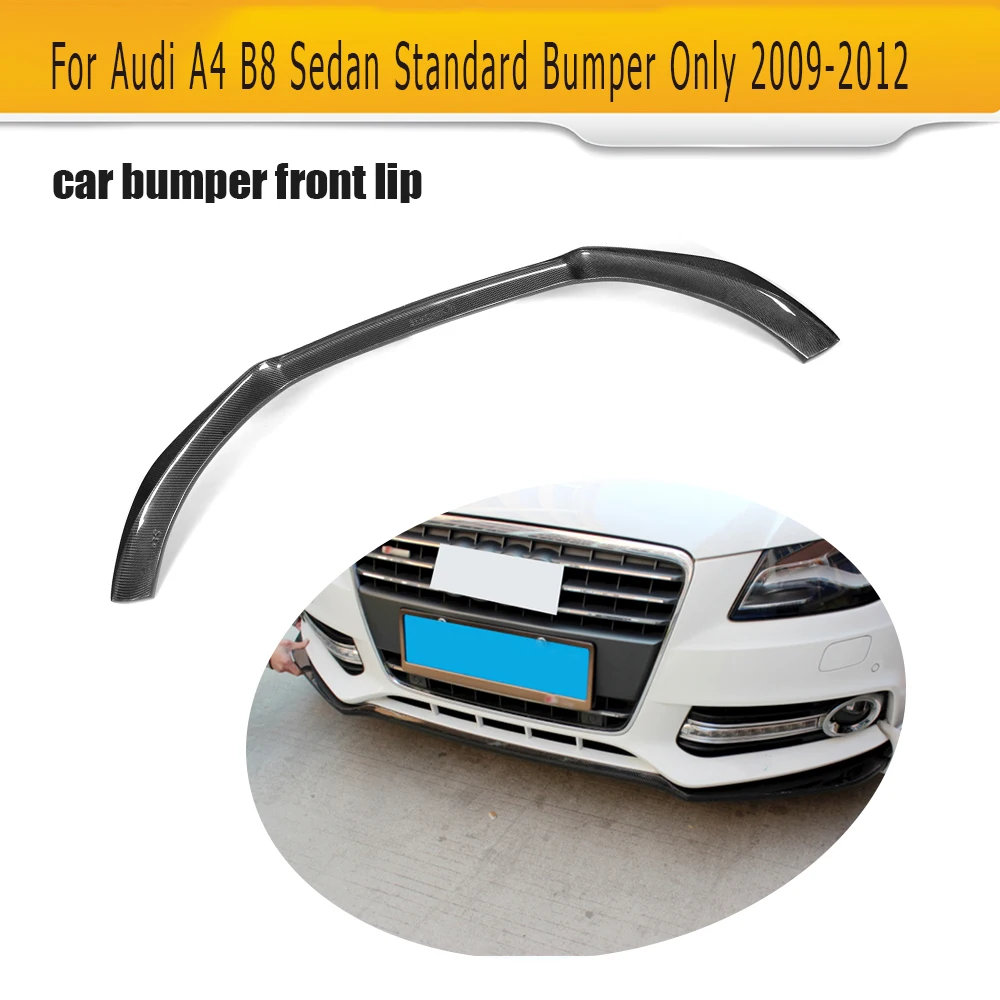 Carbon Fiber Front Bumper Lip Spoiler for Audi A4 B8 standard 2009-2012 Non Sline JC styling
Carbon Fiber Front Bumper Lip Spoiler for Audi A4 B8 standard 2009-2012 Non Sline JC styling
