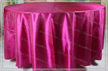 

Raspberry Fuchsia Taffeta Tablecloth For Wedding Event&Party&Hotel&Banqet Supplies/Decoration(Chair Cover&Band&Backdrop&Napkins)