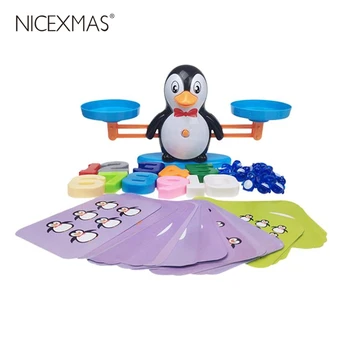 1PC Educational Digital Cognitive Penguin Pattern Learning Childrens Balance Scale Toy for Toddlers Baby Kids
1PC Educational Digital Cognitive Penguin Pattern Learning Childrens Balance Scale Toy for Toddlers Baby Kids