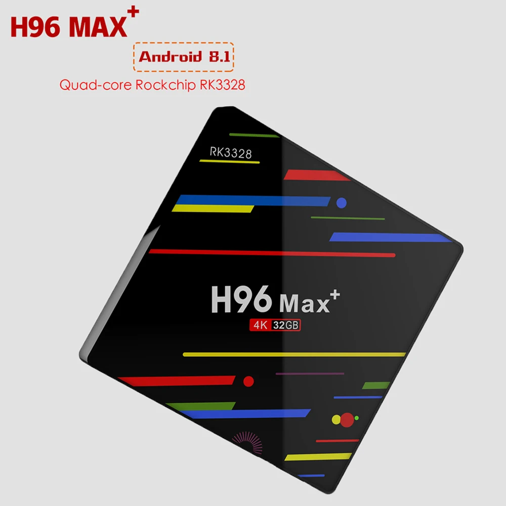 H96 MAX+ TV Box RK3328 Android 8.1 4GB RAM 32GB 64GB ROM 2.4G WiFi 100Mbps Support 4K H.265 Smart Andriod TV BOX 
H96 MAX+ TV Box RK3328 Android 8.1 4GB RAM 32GB 64GB ROM 2.4G WiFi 100Mbps Support 4K H.265 Smart Andriod TV BOX