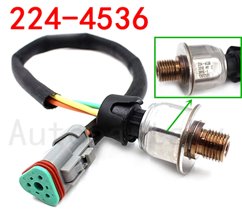 224-4536 2244536 New Heavy Duty Pressure Sensor 3PP6-1 For Caterpillar On Highway Engines C7 C9 - Free Shipping
224-4536 2244536 New Heavy Duty Pressure Sensor 3PP6-1 For Caterpillar On Highway Engines C7 C9 - Free Shipping