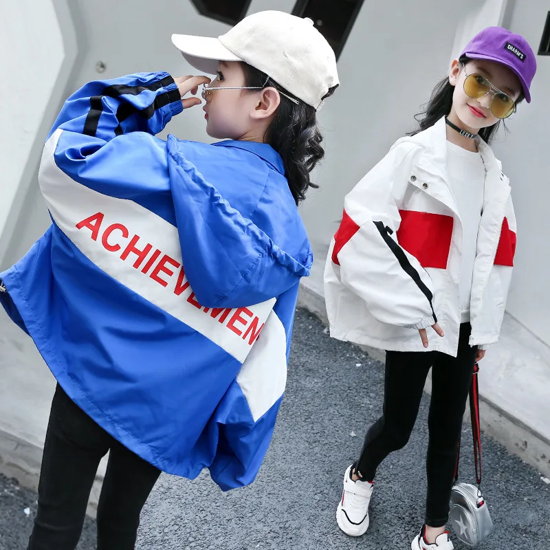 Spring 2019 Children Coat for Girl Windproof Hoooded Jackets Teenage School Girls Climbing Clothes Loose Mountaineering Coats
Spring 2019 Children Coat for Girl Windproof Hoooded Jackets Teenage School Girls Climbing Clothes Loose Mountaineering Coats