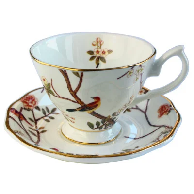 Afternoon tea set Bone China coffee cup black tea cup Ceramic retro tea mug about 170ml TOP quality gift for friend mom family
Afternoon tea set Bone China coffee cup black tea cup Ceramic retro tea mug about 170ml TOP quality gift for friend mom family