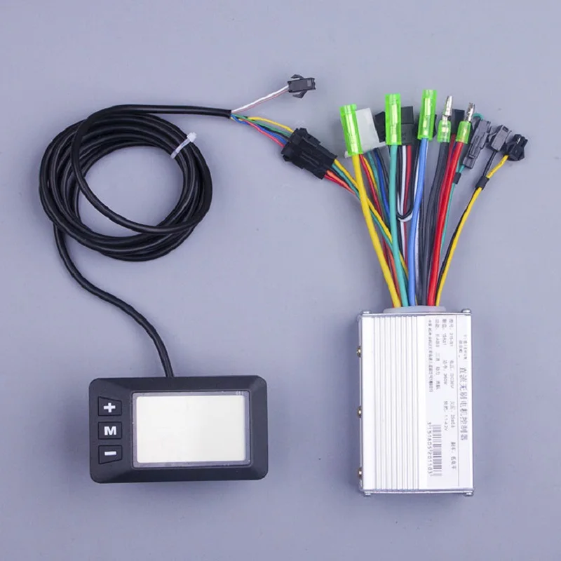 

G51 E scooter kit 250W 350w 24V 36V 48V DC Mode Brushless Engine Motor Controller LCD For Electric Bicycle Tricycle E bike