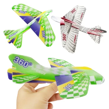 2pcs/set 360 Cyclotron Plane Magic Swing Plane Foam Throwing Glider Airplane Inertia Aircraft Toy Hand Launch Plane Model Toys
2pcs/set 360 Cyclotron Plane Magic Swing Plane Foam Throwing Glider Airplane Inertia Aircraft Toy Hand Launch Plane Model Toys