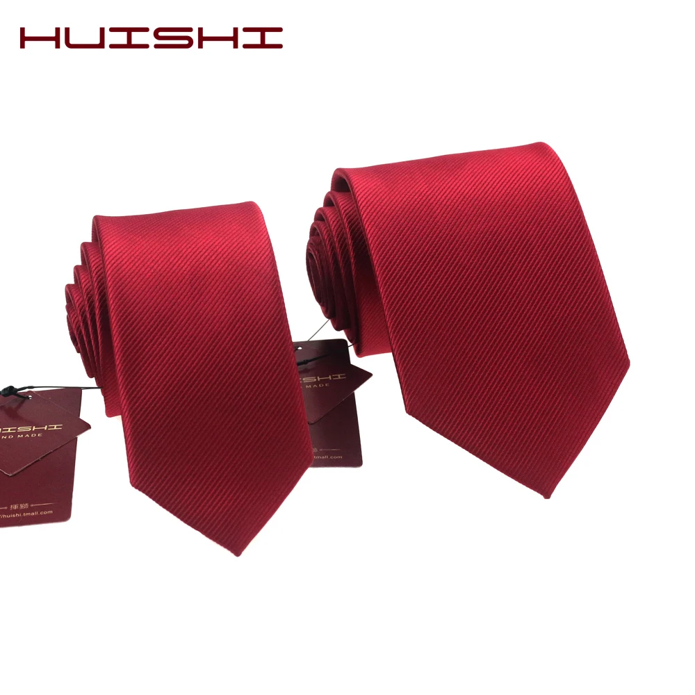 HUISHI Solid 6cm Slim Neckties Men Wedding Red Tie 7cm 6cm Fashion Accessories Skinny Striped Plain Red Color For Mens Gifts
HUISHI Solid 6cm Slim Neckties Men Wedding Red Tie 7cm 6cm Fashion Accessories Skinny Striped Plain Red Color For Mens Gifts