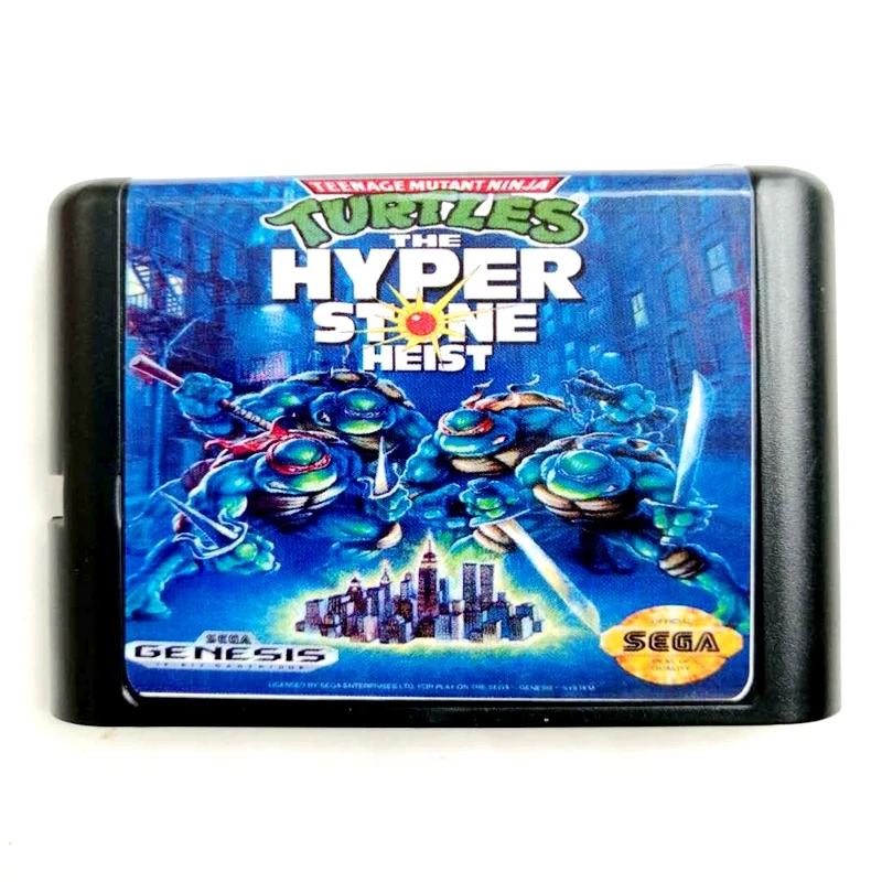 Teenage Mutant Ninja The Hyper Stone Heist 16 bit MD Memory Card for Sega Mega Drive 2 for SEGA Genesis Megadrive
Teenage Mutant Ninja The Hyper Stone Heist 16 bit MD Memory Card for Sega Mega Drive 2 for SEGA Genesis Megadrive