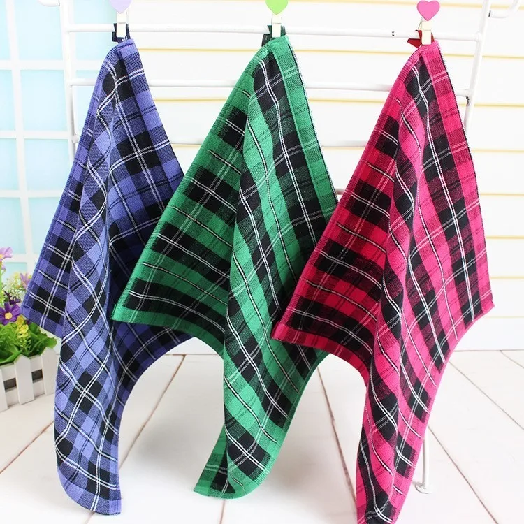 32x34cm Dark Fabric Lattice Cotton Does Not Fade Super Absorbent Wipes Towel Men's Headscarf Sports Gym Face Towel Handkerchief
32x34cm Dark Fabric Lattice Cotton Does Not Fade Super Absorbent Wipes Towel Men's Headscarf Sports Gym Face Towel Handkerchief