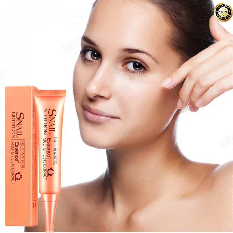 Wholesale Snail Nutrition Essence Multi Effects Extract 30g Eye Cream to the black eye bag Moisturizing Firming soothing
Wholesale Snail Nutrition Essence Multi Effects Extract 30g Eye Cream to the black eye bag Moisturizing Firming soothing