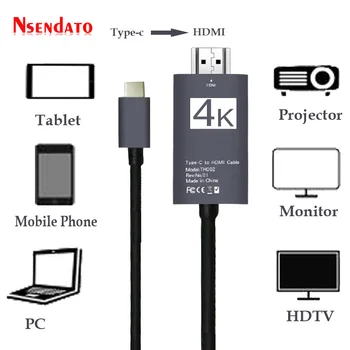 USB 3.1 C HDMI Cable Type C to HDMI Converter 4K 30HZ Type-C HDMI HDTV Adapter Thunderbolt 3 Cable for Mate 10 Macbook Pro S8/8+
USB 3.1 C HDMI Cable Type C to HDMI Converter 4K 30HZ Type-C HDMI HDTV Adapter Thunderbolt 3 Cable for Mate 10 Macbook Pro S8/8+