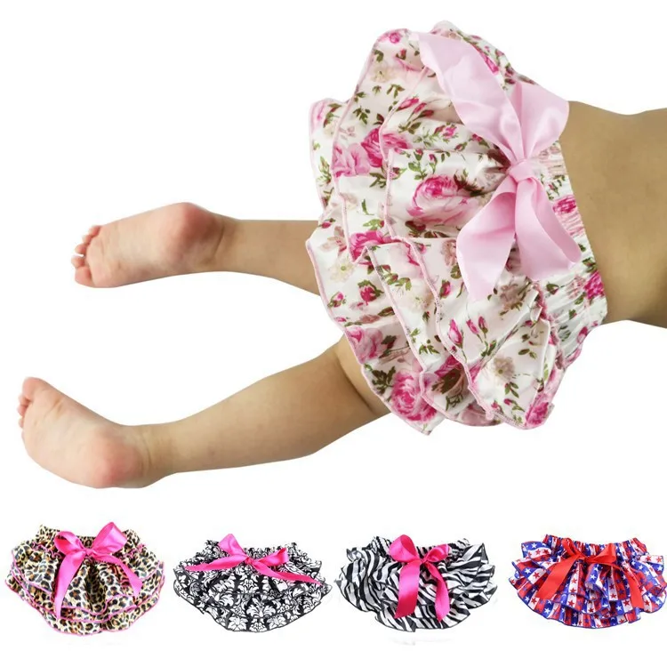 Floral Satin Baby Bloomers Layers Diaper Cover Newborn Flower Shorts Toddler Cute Summer Short Pants With Skirt
Floral Satin Baby Bloomers Layers Diaper Cover Newborn Flower Shorts Toddler Cute Summer Short Pants With Skirt