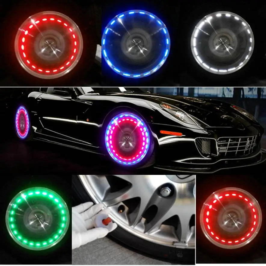 New Cool 1*Car Auto Wheel Hub Tire Solar Color LED Decorative Light Solar Energy Flash Fashion
New Cool 1*Car Auto Wheel Hub Tire Solar Color LED Decorative Light Solar Energy Flash Fashion
