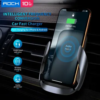 ROCK W23 Wireless Charging Car Holder 10W Wireless Charger Car Air Vent Mount 360 Degree Rotating Gravity Phone Stand
ROCK W23 Wireless Charging Car Holder 10W Wireless Charger Car Air Vent Mount 360 Degree Rotating Gravity Phone Stand