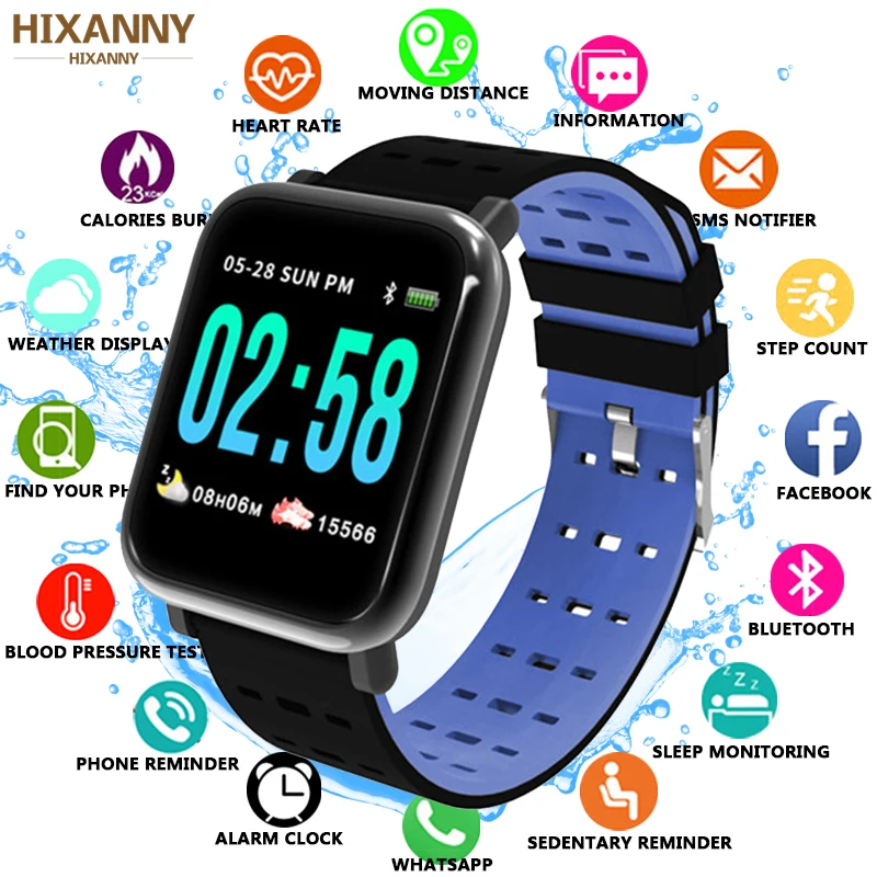 Smart Watch Heart Monitor Sport Fitness Tracker Blood Pressure Call Reminder Men Watch for iOS Android Gift reloj apple watch
Smart Watch Heart Monitor Sport Fitness Tracker Blood Pressure Call Reminder Men Watch for iOS Android Gift reloj apple watch
