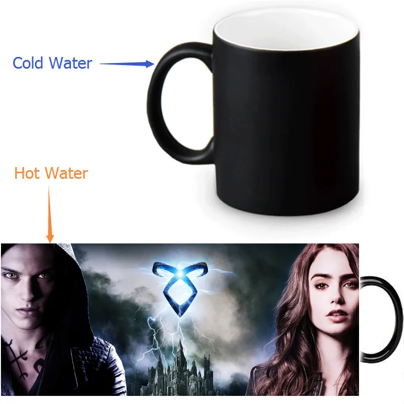 Custom Photo Magic Mug Heat Color Changing Morph Mug 350ML The Mortal Instruments City of Bones Coffee Cup Beer Milk Mug
Custom Photo Magic Mug Heat Color Changing Morph Mug 350ML The Mortal Instruments City of Bones Coffee Cup Beer Milk Mug