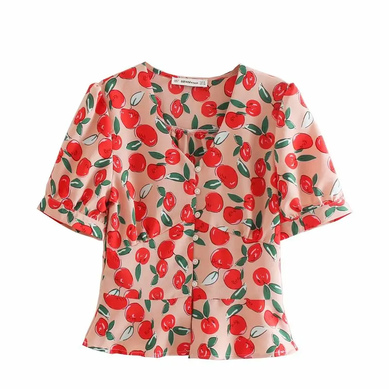 New arrival BB35-9344 European and American fashionable Apple pattern printed jacket
New arrival BB35-9344 European and American fashionable Apple pattern printed jacket