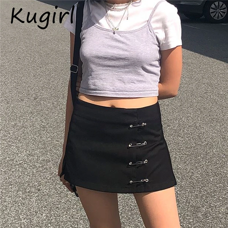 Kugirl High Waist A-line Short Skirt Black Sequined Women Skirt Sexy Split Skirts womens Casual Streetwear harajuku pencil skirt
Kugirl High Waist A-line Short Skirt Black Sequined Women Skirt Sexy Split Skirts womens Casual Streetwear harajuku pencil skirt