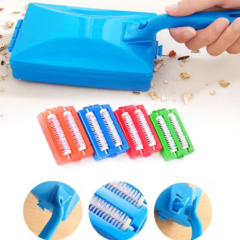 Creative Carpet Table Cleaning Brush Plastic Handheld Crumb Sweeper Sofa Bed Brushs Dirt Cleaner Collector Roller Tools
Creative Carpet Table Cleaning Brush Plastic Handheld Crumb Sweeper Sofa Bed Brushs Dirt Cleaner Collector Roller Tools