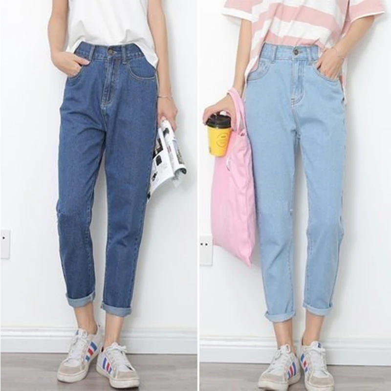 Free shipping 2019 new slim tights retro high waist jeans women's four seasons pants full length pants loose pencil jeans S-XXL
Free shipping 2019 new slim tights retro high waist jeans women's four seasons pants full length pants loose pencil jeans S-XXL