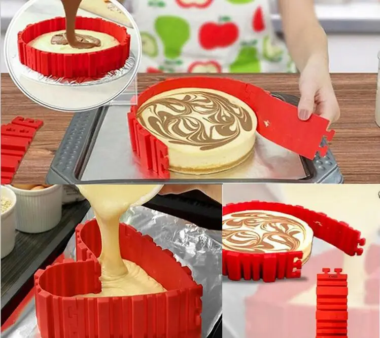 4 Pcs / Lot Bake Cobra Cobras Creates All Silicone Forms Cake Mold DIY Magic Bake Nonstick Ring Mold Flexible Silicone Cake
4 Pcs / Lot Bake Cobra Cobras Creates All Silicone Forms Cake Mold DIY Magic Bake Nonstick Ring Mold Flexible Silicone Cake