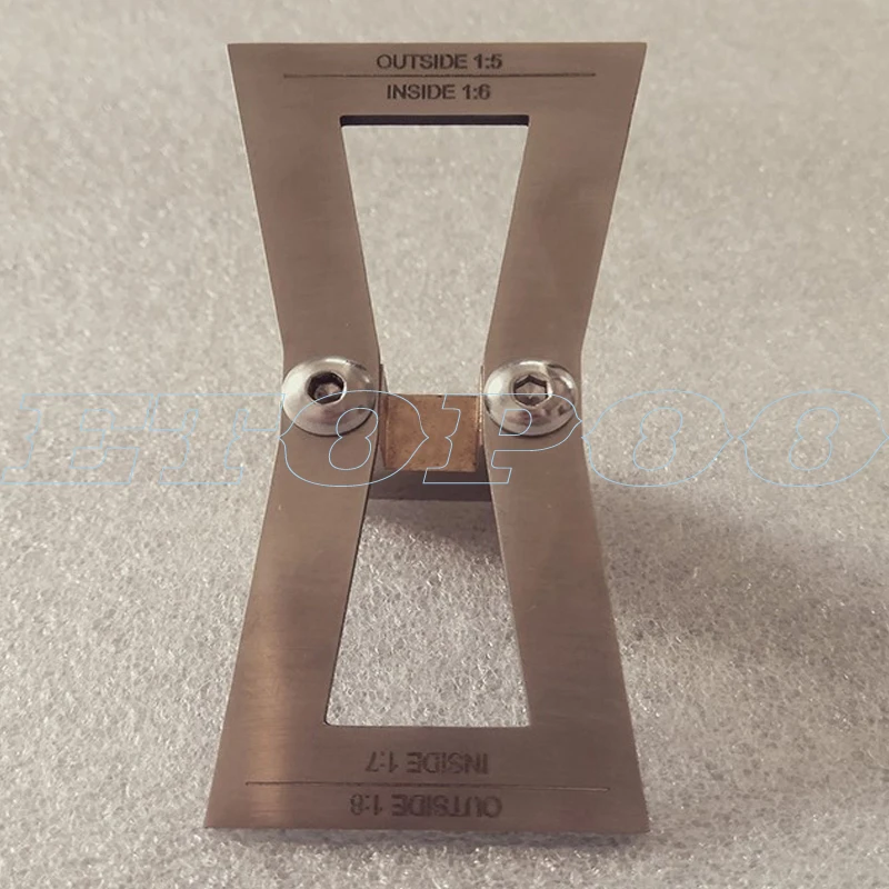Hand Cut Wood Dovetail Marker Template Size 1:5-1:6 and 1:7-1:8 Wood Measuring tool Dovetail Guide Tool
Hand Cut Wood Dovetail Marker Template Size 1:5-1:6 and 1:7-1:8 Wood Measuring tool Dovetail Guide Tool