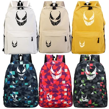 Venom Students Boys Girls School Bags Beautiful Popular Pattern Men Women Travel Mochila Beautiful Teens Book Rucksack
Venom Students Boys Girls School Bags Beautiful Popular Pattern Men Women Travel Mochila Beautiful Teens Book Rucksack