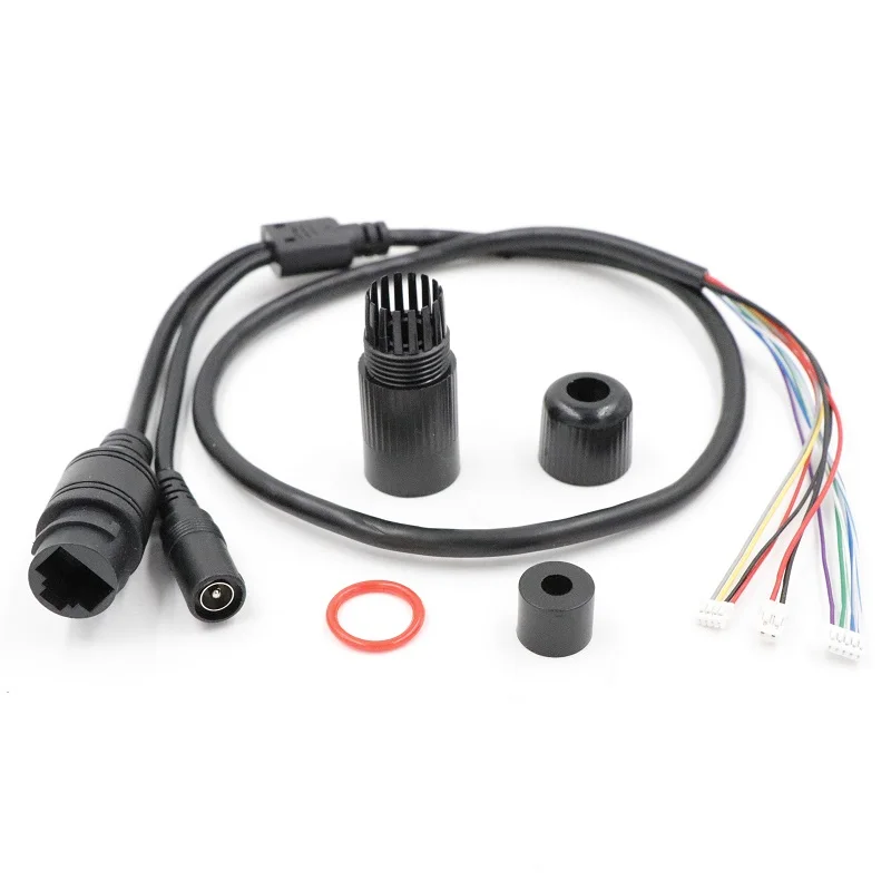 CCTV POE IP network Camera PCB Module video power waterproof cable LAN RJ45 female connectors with Terminlas,length about 700mm
CCTV POE IP network Camera PCB Module video power waterproof cable LAN RJ45 female connectors with Terminlas,length about 700mm