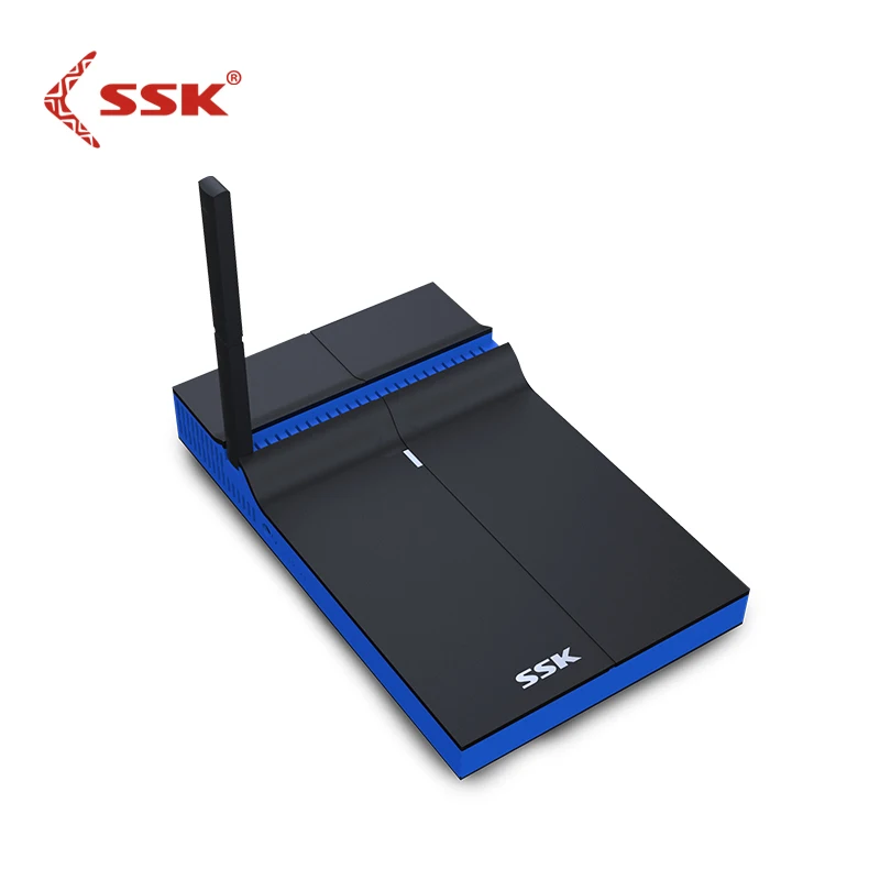 

SSK SSP-Z200 Wireless Cast Dual-band 2.4GHz 5GHz WiFi Miracast Airplay DLNA TV Stick Adapter Receiver Display Dongle