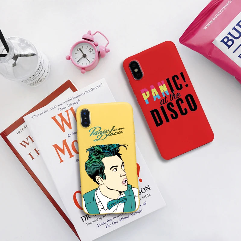 panic at the disco soft Silicone Candy Color cover phone case for iPhone X XR XS MAX 6 7 8 plus 6s for Apple best design Housing
panic at the disco soft Silicone Candy Color cover phone case for iPhone X XR XS MAX 6 7 8 plus 6s for Apple best design Housing