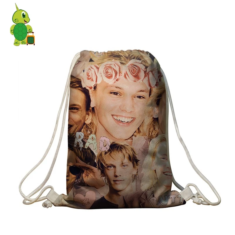 Rock Star Jamie Campbell Bower Overlay Printing Drawstring Bag Students Boys Girls School Bags Softback Travel Rucksack
Rock Star Jamie Campbell Bower Overlay Printing Drawstring Bag Students Boys Girls School Bags Softback Travel Rucksack